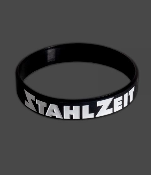 Silikonarmband Stahlzeit