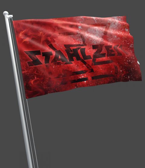 Fahne Stahlzeit