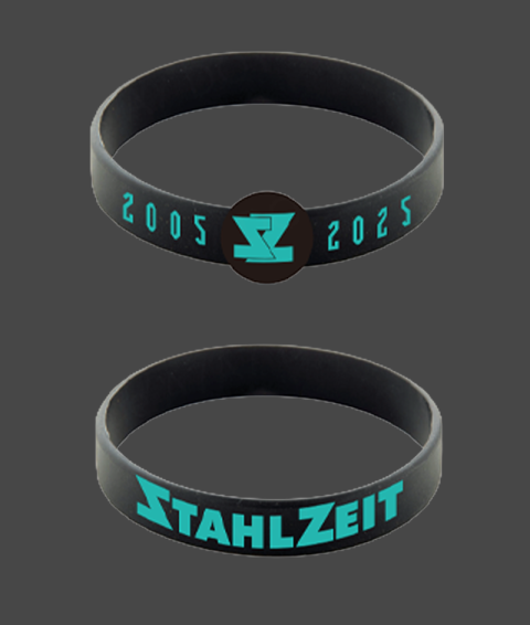 Silikonarmband 20 Jahre (Trkis)