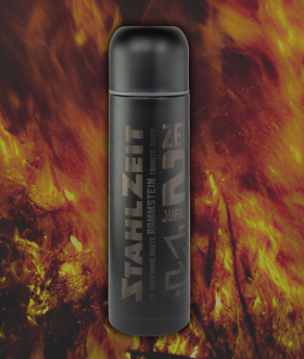 Thermoskanne mit Becher ZEITLOS20 (inkl. Jubilums-Song Zwanzig)