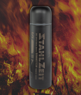 Thermoskanne mit Becher ZEITLOS20 (inkl. Jubilums-Song Zwanzig)